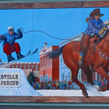 Mural in Leadville